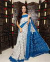MG 321 Digital Printed Plain Linen Daily Wear Sarees Wholesale Shop In Surat